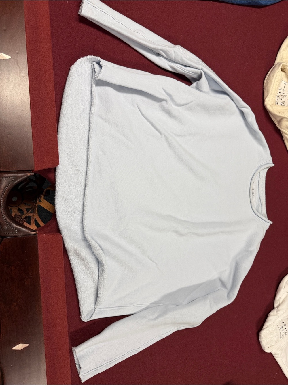 Frank & Eileen Light Blue Crewneck Sweatshirt